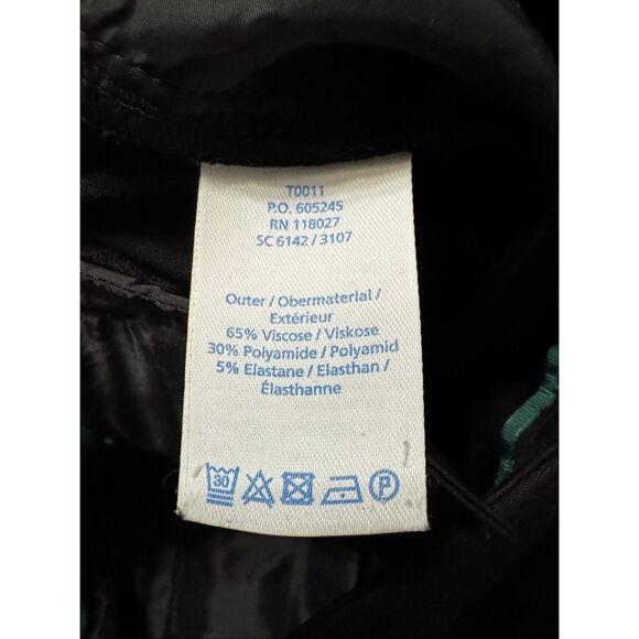 Boden T0011Black Ponte Trouser pant size 8 regular - Picture 7 of 7